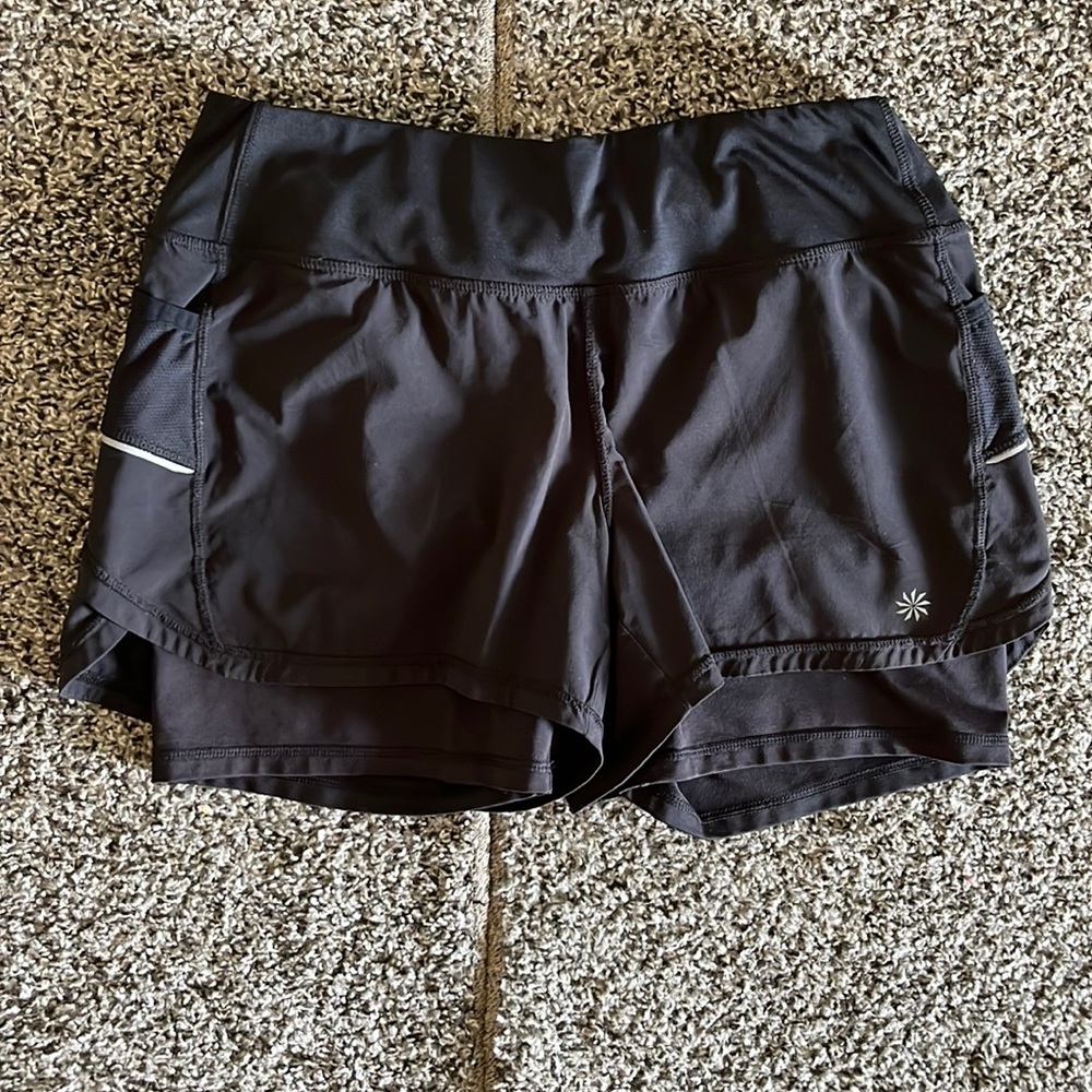 Athleta running shorts